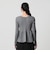 【WEB限定 Wardrobe DAILY MINIMAL】ペプラム2WAY リブニットプルオーバー ウォッシャブル