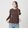 【WEB限定 Wardrobe DAILY MINIMAL】ペプラム2WAY リブニットプルオーバー ウォッシャブル