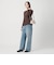 【WEB限定 Wardrobe DAILY MINIMAL】ペプラム2WAY リブニットプルオーバー ウォッシャブル
