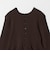 【WEB限定 Wardrobe DAILY MINIMAL】ペプラム2WAY リブニットプルオーバー ウォッシャブル