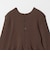 【WEB限定 Wardrobe DAILY MINIMAL】ペプラム2WAY リブニットプルオーバー ウォッシャブル