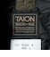 ＜TAION＞ミリタリー ハイネック ダブルジップ ダウン ジャケット
