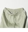 サテンドロースト ワイドパンツ ウォッシャブル