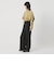 【WEB限定 Wardrobe DAILY MINIMAL】ダブルクロス ラップパンツ ウォッシャブル