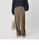 【WEB限定 Wardrobe DAILY MINIMAL】ダブルクロス ラップパンツ ウォッシャブル
