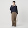 【WEB限定 Wardrobe DAILY MINIMAL】ダブルクロス ラップパンツ ウォッシャブル