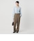 【WEB限定 Wardrobe DAILY MINIMAL】ダブルクロス ラップパンツ ウォッシャブル