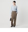 【WEB限定 Wardrobe DAILY MINIMAL】ダブルクロス ラップパンツ ウォッシャブル
