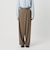 【WEB限定 Wardrobe DAILY MINIMAL】ダブルクロス ラップパンツ ウォッシャブル