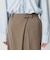 【WEB限定 Wardrobe DAILY MINIMAL】ダブルクロス ラップパンツ ウォッシャブル