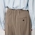 【WEB限定 Wardrobe DAILY MINIMAL】ダブルクロス ラップパンツ ウォッシャブル