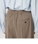 【WEB限定 Wardrobe DAILY MINIMAL】ダブルクロス ラップパンツ ウォッシャブル