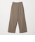 【WEB限定 Wardrobe DAILY MINIMAL】ダブルクロス ラップパンツ ウォッシャブル