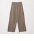 【WEB限定 Wardrobe DAILY MINIMAL】ダブルクロス ラップパンツ ウォッシャブル