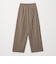 【WEB限定 Wardrobe DAILY MINIMAL】ダブルクロス ラップパンツ ウォッシャブル
