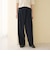 【WEB限定 Wardrobe DAILY MINIMAL】ダブルクロス ラップパンツ ウォッシャブル