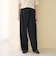 【WEB限定 Wardrobe DAILY MINIMAL】ダブルクロス ラップパンツ ウォッシャブル