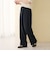 【WEB限定 Wardrobe DAILY MINIMAL】ダブルクロス ラップパンツ ウォッシャブル