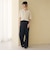 【WEB限定 Wardrobe DAILY MINIMAL】ダブルクロス ラップパンツ ウォッシャブル