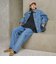 【WEB限定】カーブ デニムパンツ