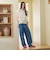 【WEB限定】カーブ デニムパンツ