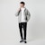 【WEB限定 WARDROBE SMART】ダブルニット ジップパーカー/セットアップ対応【抗菌・防臭】