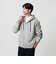 【WEB限定 WARDROBE SMART】ダブルニット ジップパーカー/セットアップ対応【抗菌・防臭】