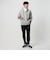 【WEB限定 WARDROBE SMART】ダブルニット ジップパーカー/セットアップ対応【抗菌・防臭】