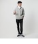 【WEB限定 WARDROBE SMART】ダブルニット ジップパーカー/セットアップ対応【抗菌・防臭】