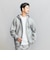 【WEB限定 WARDROBE SMART】ダブルニット ジップパーカー/セットアップ対応【抗菌・防臭】