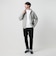 【WEB限定 WARDROBE SMART】ダブルニット ジップパーカー/セットアップ対応【抗菌・防臭】