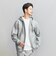 【WEB限定 WARDROBE SMART】ダブルニット ジップパーカー/セットアップ対応【抗菌・防臭】