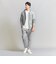【WEB限定 WARDROBE SMART】ダブルニット ジップパーカー/セットアップ対応【抗菌・防臭】