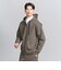 【WEB限定 WARDROBE SMART】ダブルニット ジップパーカー/セットアップ対応【抗菌・防臭】