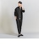 【WEB限定 WARDROBE SMART】ダブルニット ジップブルゾン/セットアップ対応【抗菌・防臭】