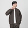 【WEB限定 WARDROBE SMART】ダブルニット ジップブルゾン/セットアップ対応【抗菌・防臭】