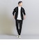 【WEB限定 WARDROBE SMART】ダブルニット ノープリーツ スラックス パンツ/セットアップ対応 【抗菌・防臭】