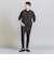 【WEB限定 WARDROBE SMART】ダブルニット ノープリーツ スラックス パンツ/セットアップ対応 【抗菌・防臭】