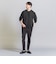 【WEB限定 WARDROBE SMART】ダブルニット ノープリーツ スラックス パンツ/セットアップ対応 【抗菌・防臭】