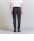 【WEB限定 WARDROBE SMART】ダブルニット ノープリーツ スラックス パンツ/セットアップ対応 【抗菌・防臭】