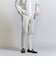 【WEB限定 WARDROBE SMART】ダブルニット ノープリーツ スラックス パンツ/セットアップ対応 【抗菌・防臭】