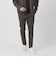 【WEB限定 WARDROBE SMART】ダブルニット ノープリーツ スラックス パンツ/セットアップ対応 【抗菌・防臭】