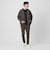 【WEB限定 WARDROBE SMART】ダブルニット ノープリーツ スラックス パンツ/セットアップ対応 【抗菌・防臭】