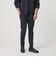 【WEB限定 WARDROBE SMART】ダブルニット ノープリーツ スラックス パンツ/セットアップ対応 【抗菌・防臭】