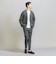 【WEB限定 WARDROBE SMART】ダブルニット ノープリーツ スラックス パンツ/セットアップ対応 【抗菌・防臭】