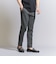 【WEB限定 WARDROBE SMART】ダブルニット ノープリーツ スラックス パンツ/セットアップ対応 【抗菌・防臭】