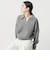 【WEB限定 Wardrobe DAILY MINIMAL】スキッパーニットプルオーバー ウォッシャブル