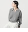 【WEB限定 Wardrobe DAILY MINIMAL】スキッパーニットプルオーバー ウォッシャブル