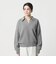 【WEB限定 Wardrobe DAILY MINIMAL】スキッパーニットプルオーバー ウォッシャブル