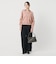 【WEB限定 Wardrobe DAILY MINIMAL】スキッパーニットプルオーバー ウォッシャブル